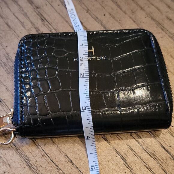 Black and gold necklace wallet by Halston NWT 🖤 - Picture 7 of 10